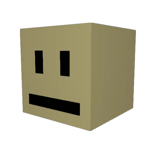 L4ngZ02 Minecraft avatar head, 3D render