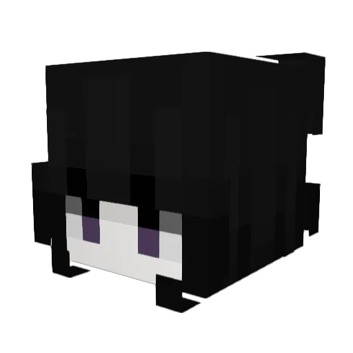 L5I Minecraft avatar head, 3D render