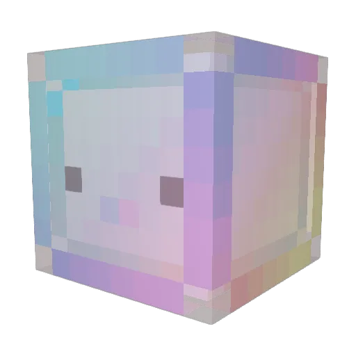 L79_ Minecraft avatar head, 3D render