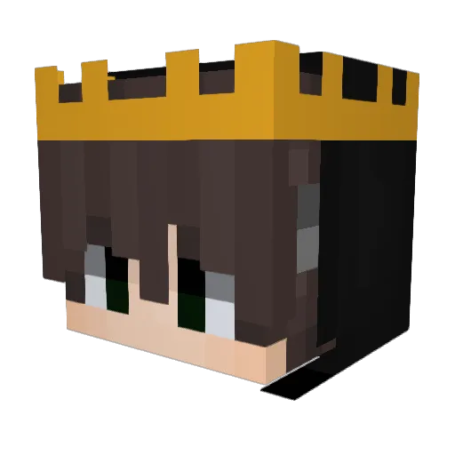 L7N35 Minecraft avatar head, 3D render