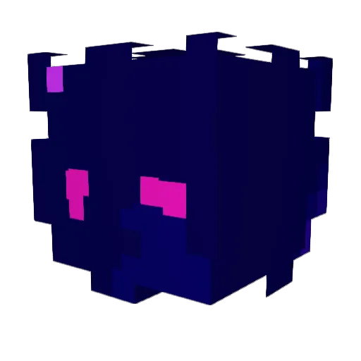 L7aur Minecraft avatar head, 3D render