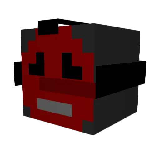 L9Syxer Minecraft avatar head, 3D render