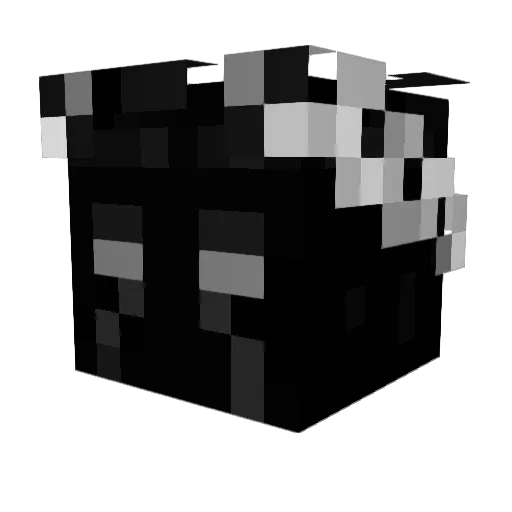 L9re Minecraft avatar head, 3D render
