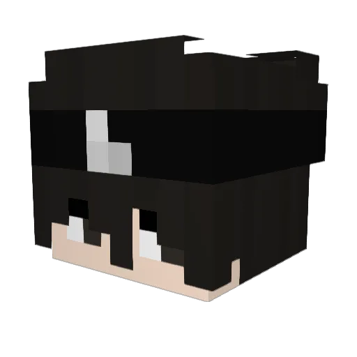 LABYDEVJULIAN Minecraft avatar head, 3D render