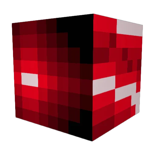LACJ6387x Minecraft avatar head, 3D render