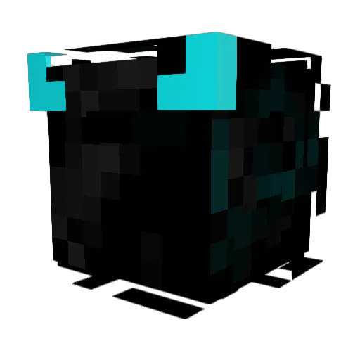 LAFG Minecraft avatar head, 3D render