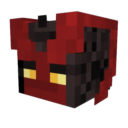 LAKE5 Minecraft avatar head, 3D render