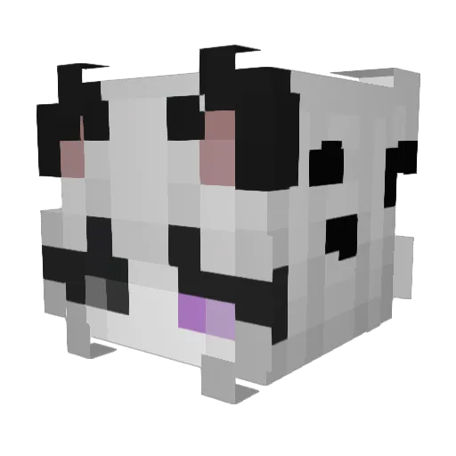 LALKA99 Minecraft avatar head, 3D render