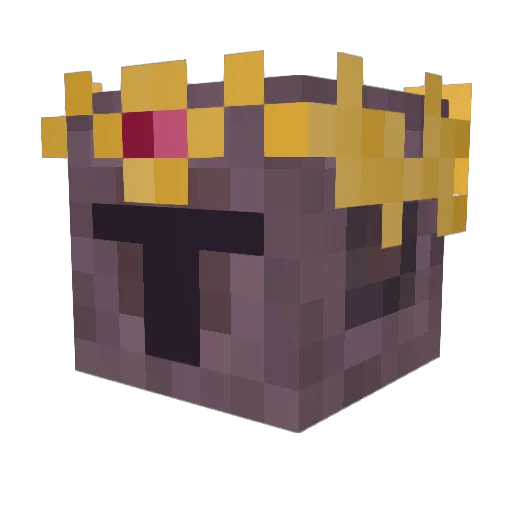 LAMBOxKING107 Minecraft avatar head, 3D render