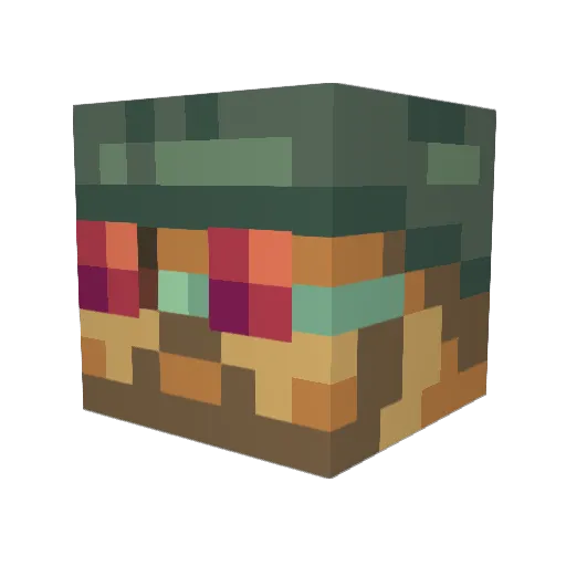 LANOISSEFORB Minecraft avatar head, 3D render