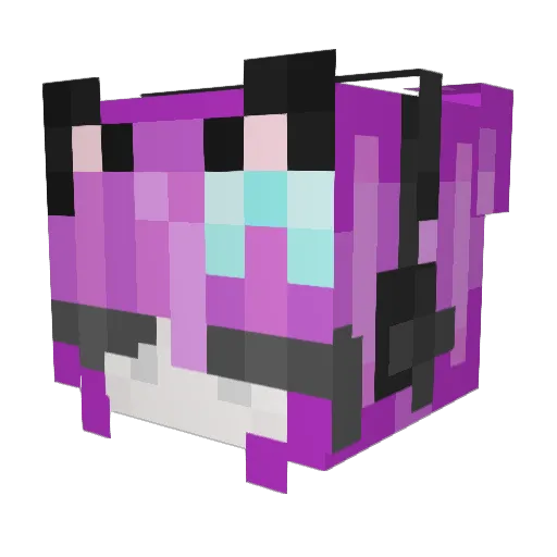 LAPDK66 Minecraft avatar head, 3D render