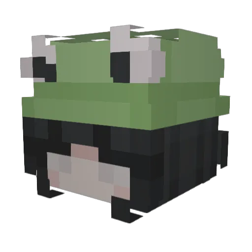 LARACOSTA_S2 Minecraft avatar head, 3D render