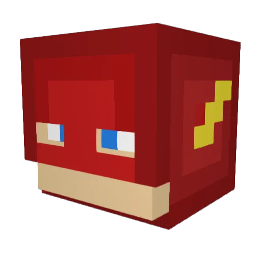 LASTtheKING Minecraft avatar head, 3D render