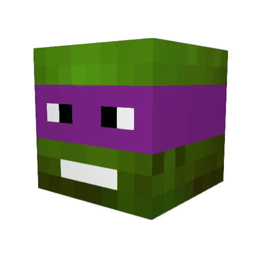 LASTtrap Minecraft avatar head, 3D render