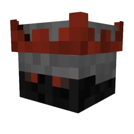 LAVALZ Minecraft avatar head, 3D render