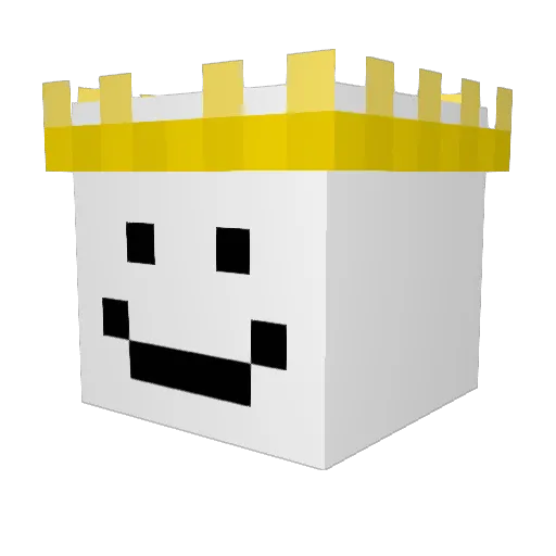 LAZR_GAMING Minecraft avatar head, 3D render