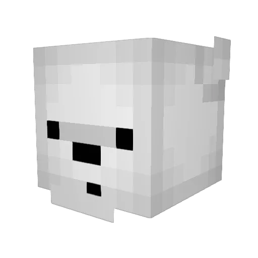 LA_Jonas Minecraft avatar head, 3D render