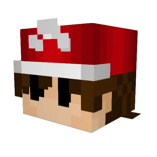 LAneOnymous02 Minecraft avatar head, 3D render
