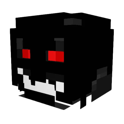 LBDKK Minecraft avatar head, 3D render