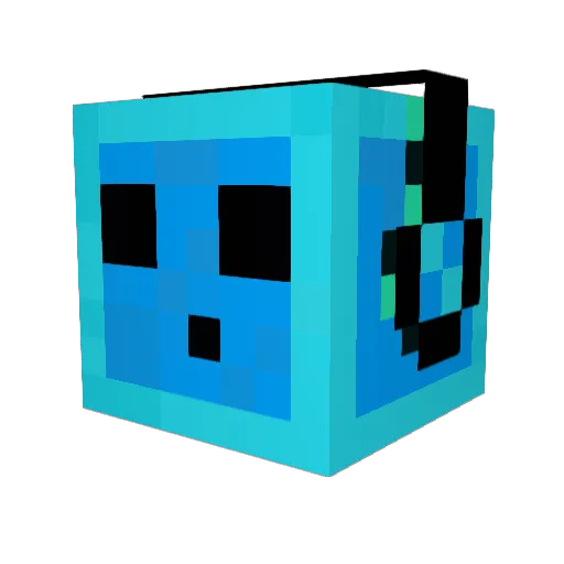 LBGamer_1010 Minecraft avatar head, 3D render