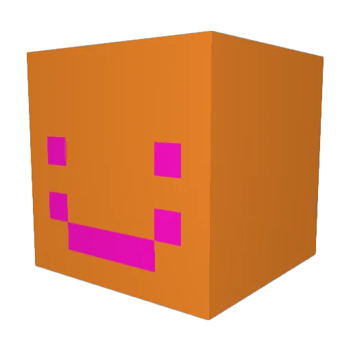 LBingaling Minecraft avatar head, 3D render