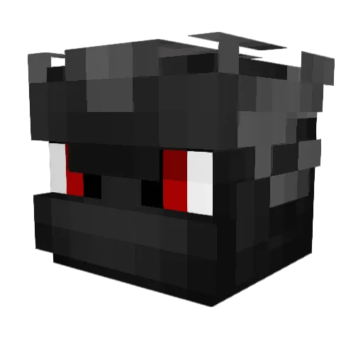 LCHAPOS Minecraft avatar head, 3D render