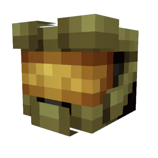 LCTlinn Minecraft avatar head, 3D render