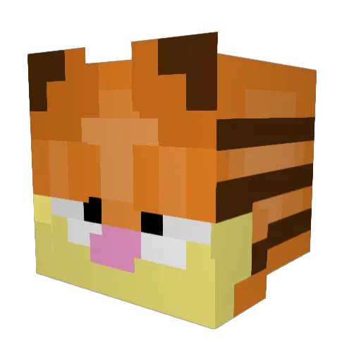 LDAplayz93 Minecraft avatar head, 3D render