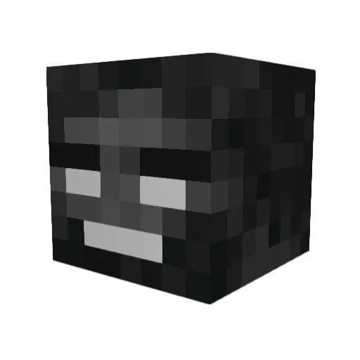 LDC11 Minecraft avatar head, 3D render