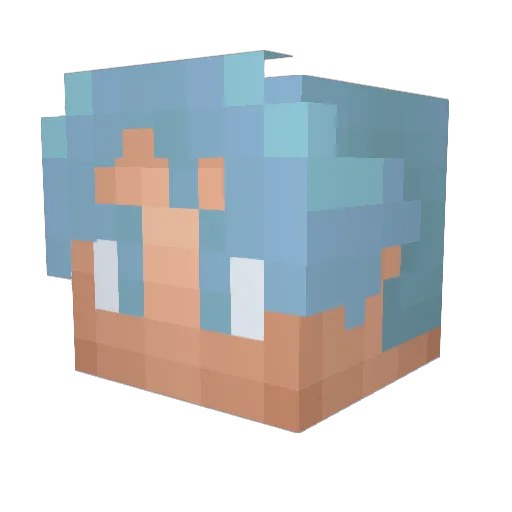 LDSnakeGamer Minecraft avatar head, 3D render