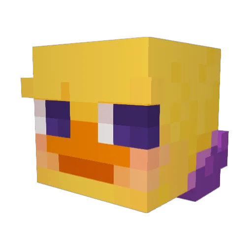 LDWminecraft Minecraft avatar head, 3D render