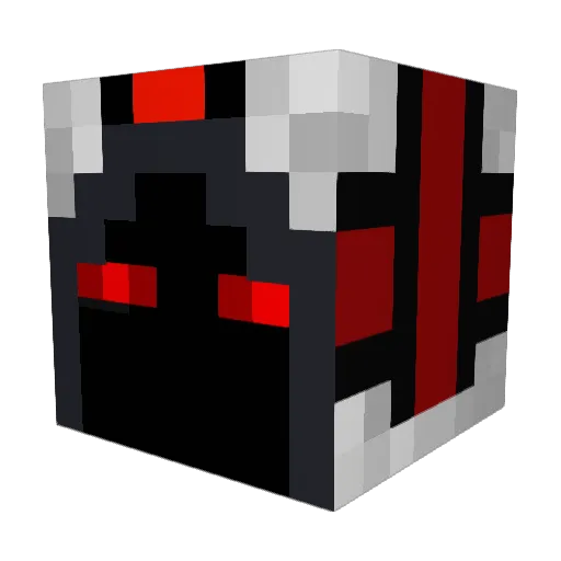 LDrago07 Minecraft avatar head, 3D render
