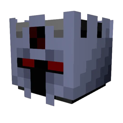 LEDERBOARDCHASER Minecraft avatar head, 3D render