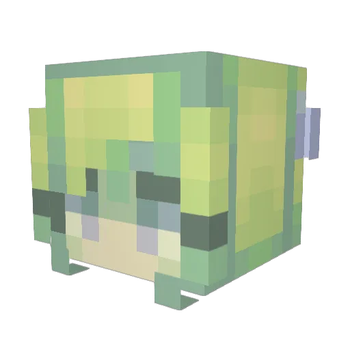 LEESEUNGGI Minecraft avatar head, 3D render