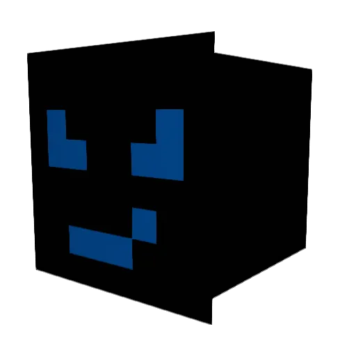LEEVDP Minecraft avatar head, 3D render