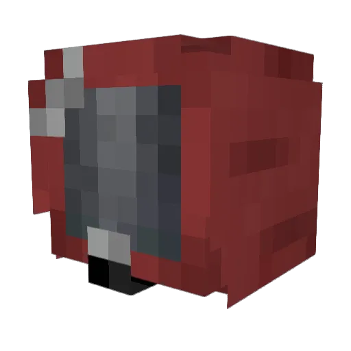 LEGZND3 Minecraft avatar head, 3D render