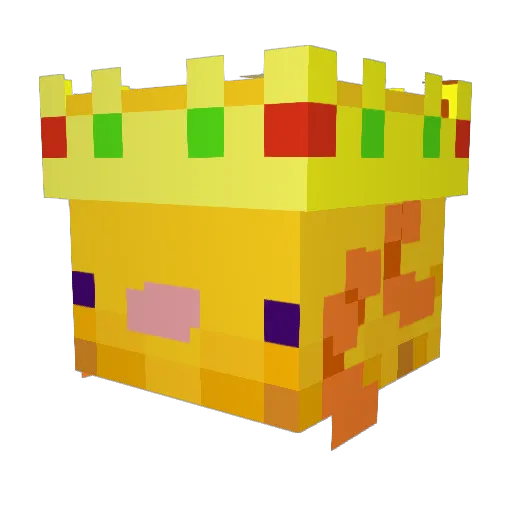 LEGthepro01 Minecraft avatar head, 3D render