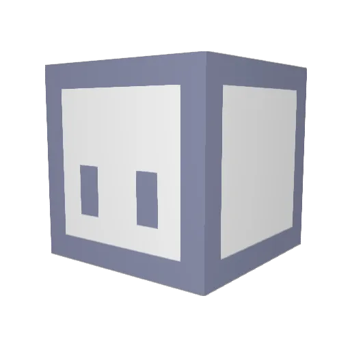 LEIOUpen Minecraft avatar head, 3D render