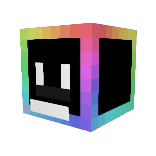 LEOJ2 Minecraft avatar head, 3D render