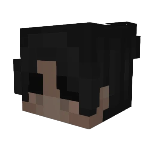 LEOMESSI10FCB Minecraft avatar head, 3D render