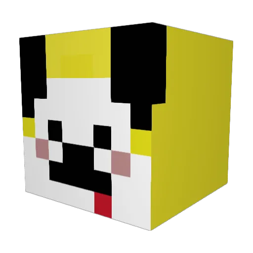 LEONARDOMOCMANN Minecraft avatar head, 3D render
