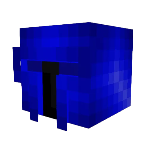 LEROYxJANKINSx Minecraft avatar head, 3D render