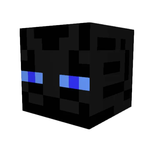LESNUI Minecraft avatar head, 3D render
