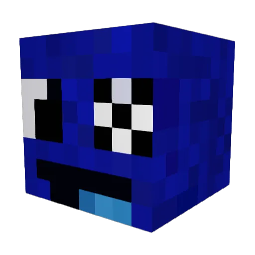 LEYTON2017 Minecraft avatar head, 3D render