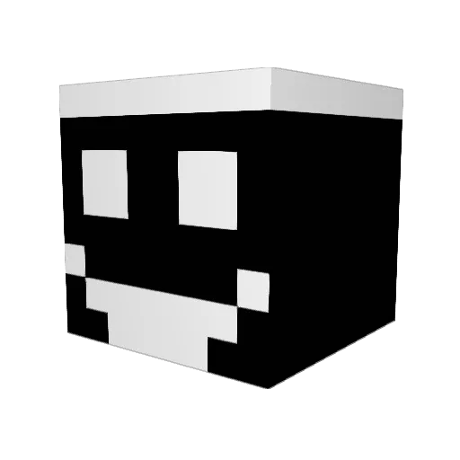 LE_KAKAKACRANE Minecraft avatar head, 3D render