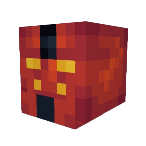 LFC_KFC Minecraft avatar head, 3D render