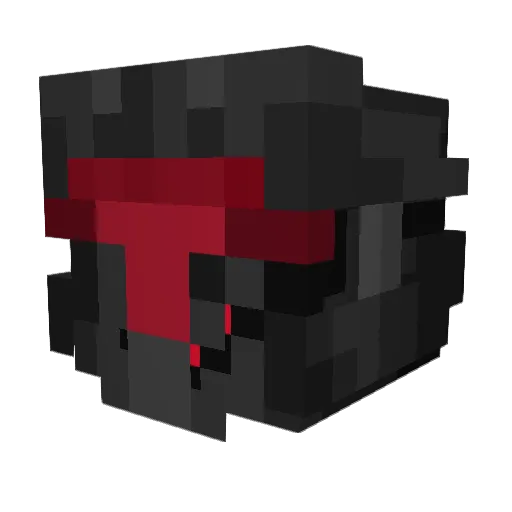 LGHL13 Minecraft avatar head, 3D render