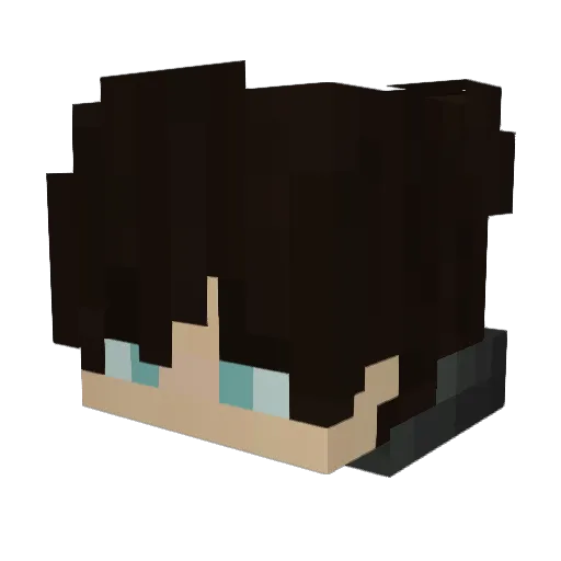 LGJoshhy Minecraft avatar head, 3D render