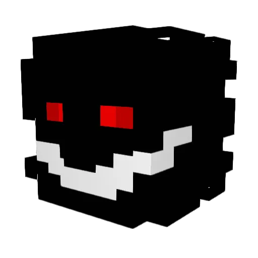 LGL_Lewis Minecraft avatar head, 3D render