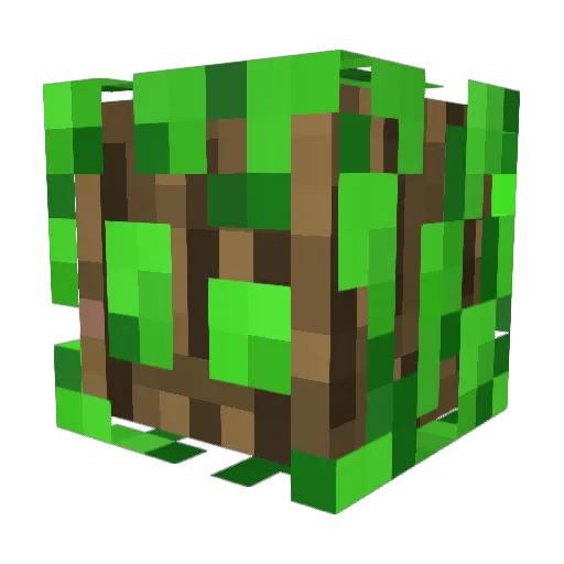 LGRSOLO Minecraft avatar head, 3D render